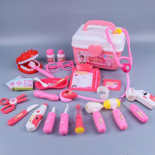 Pretend Play Sets |   25Pcs Kids Doctor Plat Set Doctor Nurse Toy Kit Dentist Playset Pretend Play Sets Pretend Play Sets