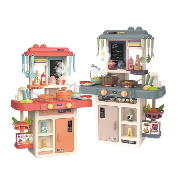 Pretend Play Sets |   42Pcs/Set Children Simulation Kitchen Toys Set 63cm  Kids Play House Water Spray Cooking Tableware Pretend Play Sets Pretend Play Sets