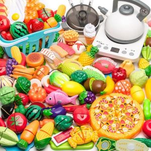 Pretend Play Sets |   Children Cut Fruits And Vegetables Toys Wooden Classic Game Simulation Kitchen Series Toys Early Education Gift Play House Toy Pretend Play Sets Pretend Play Sets