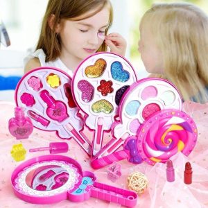 Pretend Play Sets |   Color Make Up Toys Fashion Girl Children Lollipop Cosmetic Toys Little Girl Gift Box Set Pretend Play Sets Pretend Play Sets