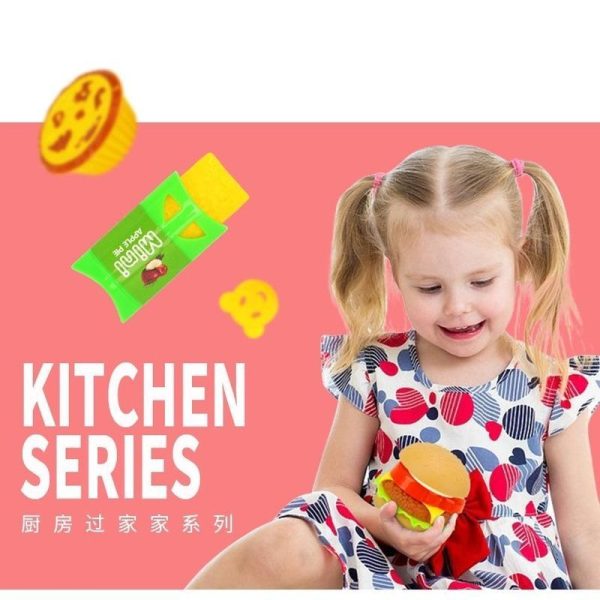 Pretend Play Sets |   Kids Pretend Simulation Food Toys Baby Play House Hamburger Hot Dog French Fries Kitchen Set Toys Fast Food Educational Toys Pretend Play Sets Pretend Play Sets