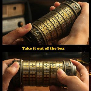 Puzzles & Brain Teasers |   Cryptex Da Vinci Code Mini Cryptex Lock Puzzle Boxes With Hidden Compartments Anniversary Valentine’s Day Romantic Birthday Gifts Puzzles & Brain Teasers Puzzles & Brain Teasers