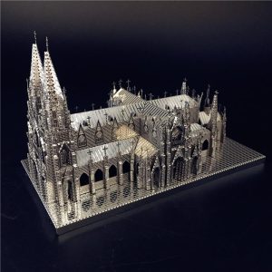 Puzzles & Brain Teasers |   Metal Assembly Model St. Patrick’s Cathedral Model Kits  Diy 3D Laser Cut Jigsaw Toy Creative Toys Puzzles & Brain Teasers Puzzles & Brain Teasers