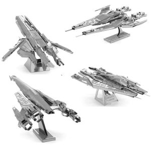 Puzzles & Brain Teasers |   Spaceship Mass Effect Normandy Sr2 3D Puzzle Model Kits Diy Laser Cut Assemble Jigsaw Toy Gift For Children Puzzles & Brain Teasers Puzzles & Brain Teasers