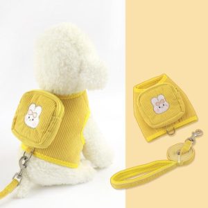 Rodents |   1 Set Puppy Harness Bag 360-Degree Surround Warm Cotton Pet Backpack Snack Pet Supplies Rodents