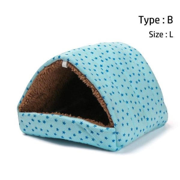 Rodents |   1Pc Mini Soft Animal Hammock Nest Ferret Rabbit Guinea Pig Rat Hamster Mice Bed Toy Warmer Cushion House Cave Pets Supplies Pet Supplies Rodents