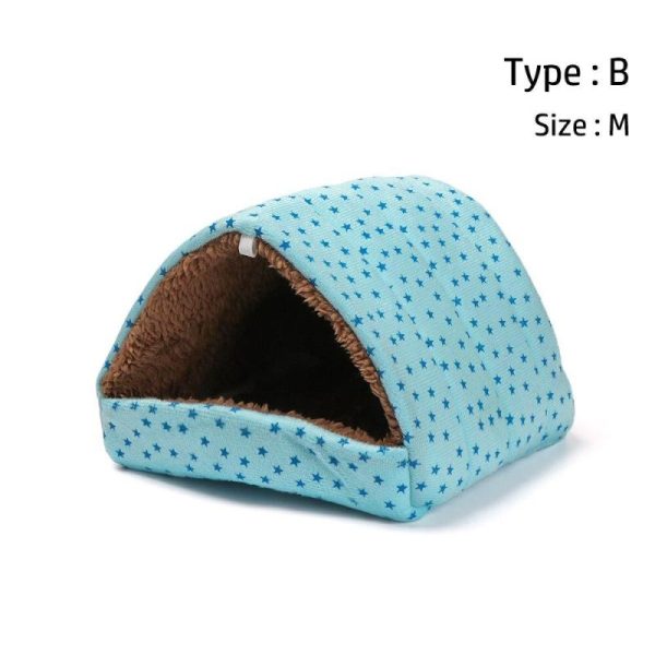 Rodents |   1Pc Mini Soft Animal Hammock Nest Ferret Rabbit Guinea Pig Rat Hamster Mice Bed Toy Warmer Cushion House Cave Pets Supplies Pet Supplies Rodents