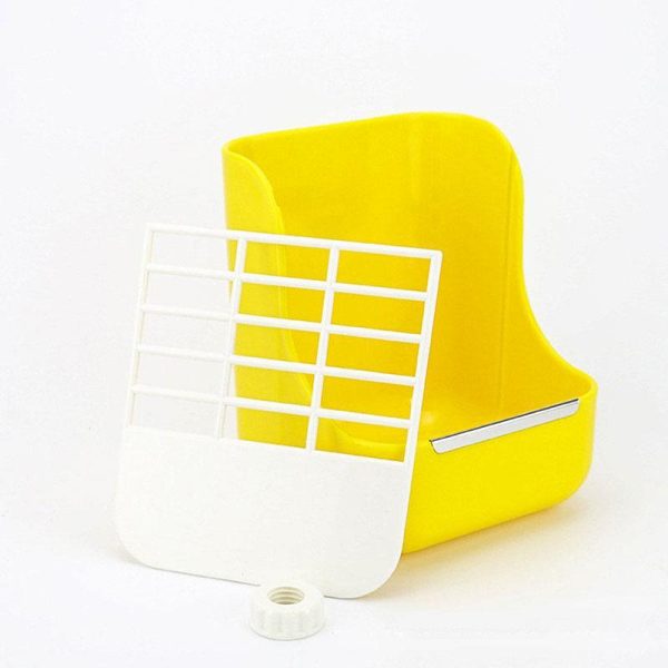 Rodents |   2 In 1 Pet Rabbit Guinea Pig Chinchilla Hay Feeder Food Grass Rack Dispenser Pet Feeding Rack Manager Pet Supplies Rodents