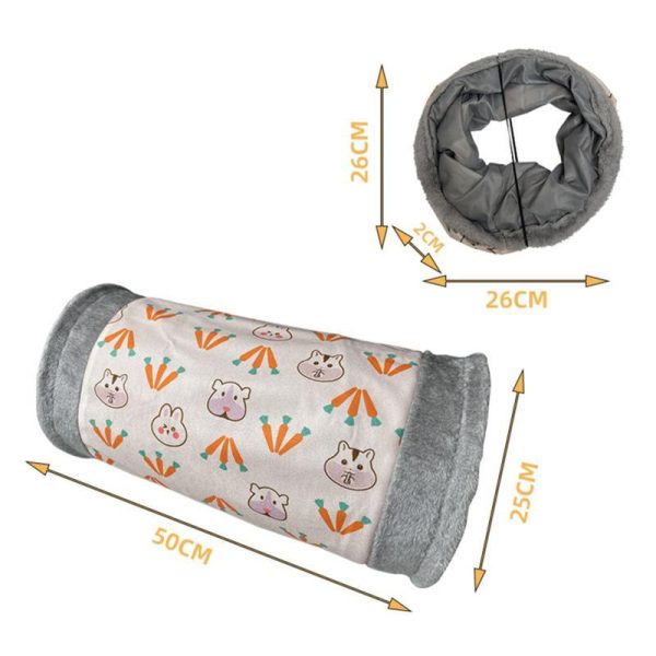 Rodents |   Guinea-Pig Rabbit Tunnel-Tube Toys Bunny Hamster Hideout Small Animal Activity Tunnels Hideaway Pet Supplies Rodents