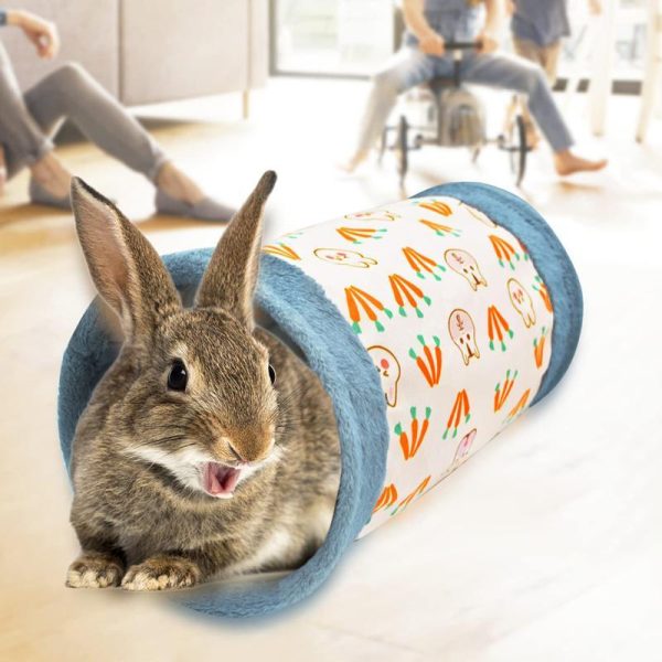 Rodents |   Guinea-Pig Rabbit Tunnel-Tube Toys Bunny Hamster Hideout Small Animal Activity Tunnels Hideaway Pet Supplies Rodents