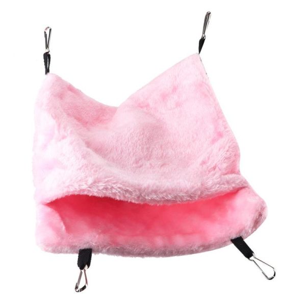 Rodents |   Hamster Hammock  Winter Warm Pet Hanging Bed  For Hamster Hammock Cave Cage Sleeping Bed Hamster Pet Supplies Rodents