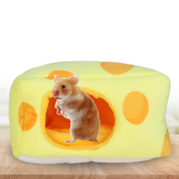 Rodents |   Hamster Small Animals Soft  Guinea Rat Warm Bed Pad Pet Sleeping House Pet Supplies Rodents