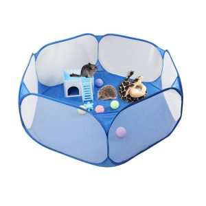 Rodents |   Pet Playpen Portable Fashion Open Indoor / Outdoor Small Animal Cage Game Playground Fence For Hamster Chinchillas Guinea- Pigs Pet Supplies Rodents