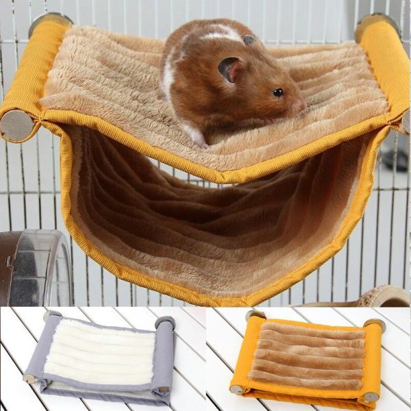 Rodents |   Squirrel Rat Swing Nest Cages Small Animal Hanging Cave Beds Winter Warm Soft Hammock Pet Supplies Rodents