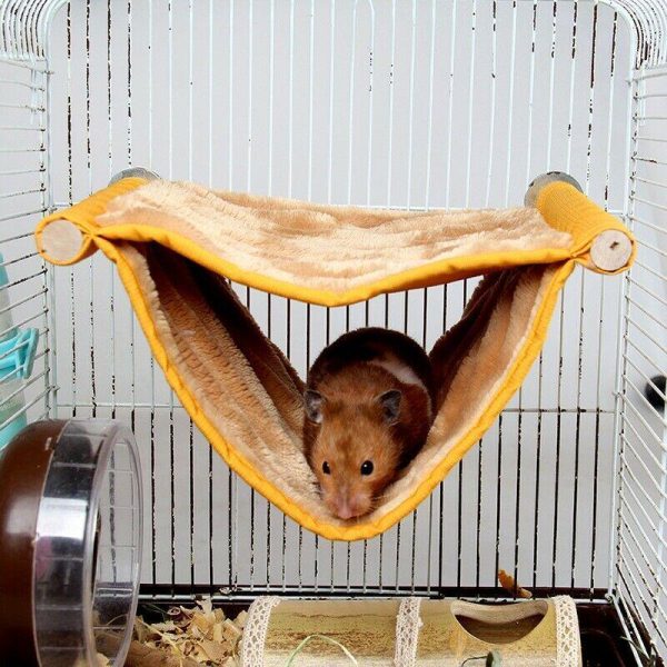 Rodents |   Squirrel Rat Swing Nest Cages Small Animal Hanging Cave Beds Winter Warm Soft Hammock Pet Supplies Rodents