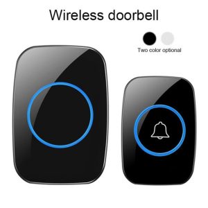 Smart Home |   A10 Wireless Waterproof Remote Doorbell 300M Plug-In Chime Ring Button Alarm Electronics Smart Home