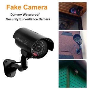 Smart Home |   Fake Camera Dummy Waterproof Security Cctv Surveillance Camera Electronics Smart Home