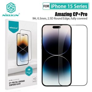 Smartphone Cases & Accessories |   For Iphone 15 Pro Max Glass Nillkin Cp+Pro Screen Protector Tempered Glass For Iphone 15 Plus Film Electronics Smartphone Cases & Accessories