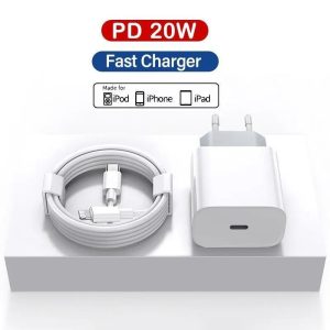 Smartphone Cases & Accessories |   Pd 20W Fast Charger For Iphone 13 12 11 14 Pro Max Usb C Fast Charging For Iphone 8 Plus Xs Max Ipad Air Usb C Cable Accessories Electronics Smartphone Cases & Accessories