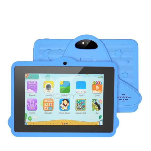 Smartphones & Tablets |   Bdf 5G Wifi K1 Tablet 7 Inch Children Kids Tablet Pc Android 9.0 Tablets Pc 32Gb Nice Design Learning Entertainment Gift Kids Electronics Smartphones & Tablets