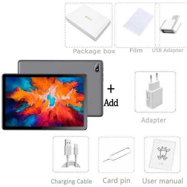 Smartphones & Tablets |   Bdf G15 10.1′ 8Gb+256Gb Android12 Tablet Pc Computer 3G/4G Lte/5G / Wifi Electronics Smartphones & Tablets