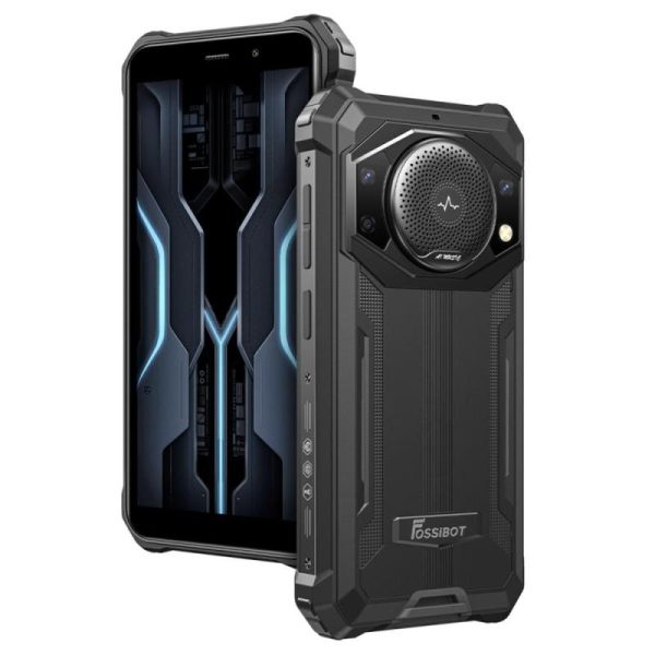 Smartphones & Tablets |   Fossibot F101P Rugged Smartphone, 4Gb+64Gb, Ai Triple Camera, 123Db Speaker, Mediatek Helio P22 Octa-Core, Android 13.0 Electronics Smartphones & Tablets