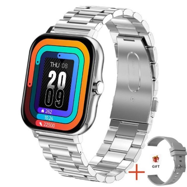 Smartwatches & Fitness Trackers |   2024 New Smart Watch Men Full Touch Dial Call Fitness Tracker Bluetooth Answer Call Smartwatch Woman Electronics Smartwatches & Fitness Trackers