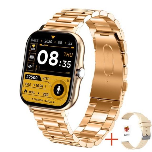 Smartwatches & Fitness Trackers |   2024 New Smart Watch Men Full Touch Dial Call Fitness Tracker Bluetooth Answer Call Smartwatch Woman Electronics Smartwatches & Fitness Trackers