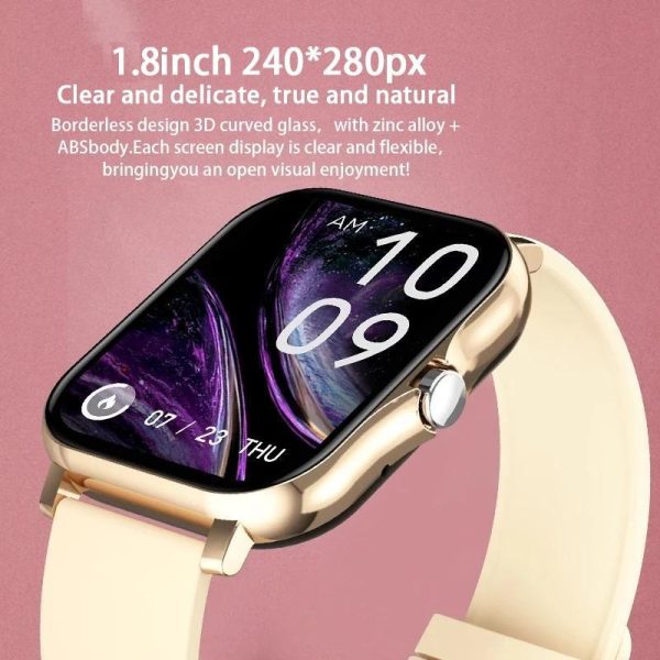 Smartwatches & Fitness Trackers |   2024 New Smart Watch Men Full Touch Dial Call Fitness Tracker Bluetooth Answer Call Smartwatch Woman Electronics Smartwatches & Fitness Trackers