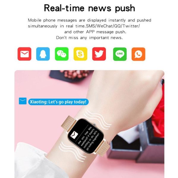 Smartwatches & Fitness Trackers |   2024 New Smart Watch Men Full Touch Dial Call Fitness Tracker Bluetooth Answer Call Smartwatch Woman Electronics Smartwatches & Fitness Trackers