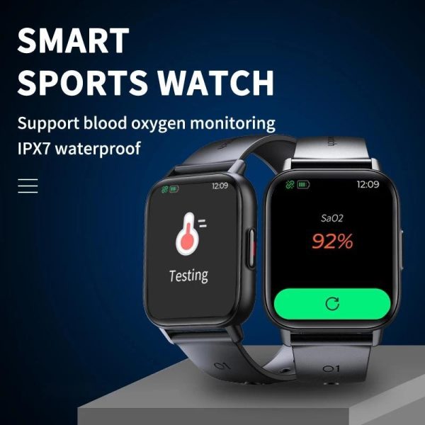 Smartwatches & Fitness Trackers |   A Smartwatch With A 1.69 Inch Screen, Ip67 Water Protection And A Pulsometer Electronics Smartwatches & Fitness Trackers