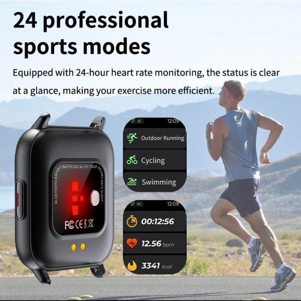 Smartwatches & Fitness Trackers |   A Smartwatch With A 1.69 Inch Screen, Ip67 Water Protection And A Pulsometer Electronics Smartwatches & Fitness Trackers