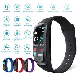 Smartwatches & Fitness Trackers |   Men Smart Watch Heart Rate Blood Pressure Monitor Fitness Tracker Watch Smart Bracelet Smartwatch Electronics Smartwatches & Fitness Trackers