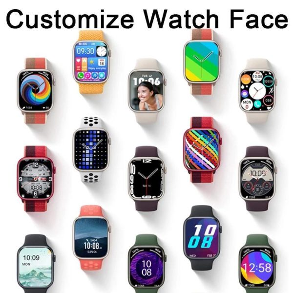 Smartwatches & Fitness Trackers |   New I7 Pro Max Smart Watch Bluetooth Call Blood Pressure Heart Rate Sleep Monitor Pedometer Ip67 Waterproof Sports Fitness Watch Electronics Smartwatches & Fitness Trackers