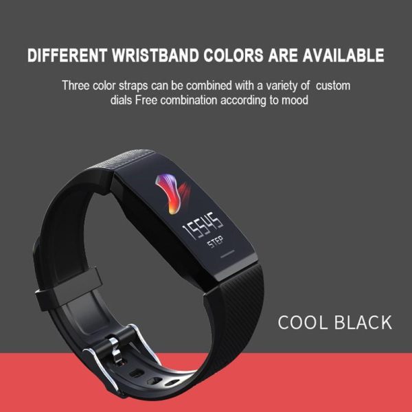 Smartwatches & Fitness Trackers |   Smart Watch Weather Display Blood Pressure Heart Rate Monitor Fitness Tracker Smart Band Sport Bracelet Waterproof Men Kids Electronics Smartwatches & Fitness Trackers