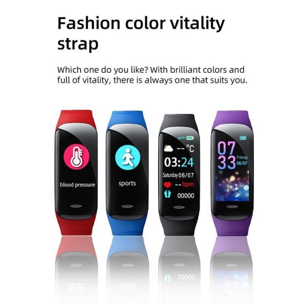 Smartwatches & Fitness Trackers |   Waterproof Smart Band’s Fitness Tracker Full Touch Smart Bracelet Watch Fashion Sport Wristband For Men Electronics Smartwatches & Fitness Trackers