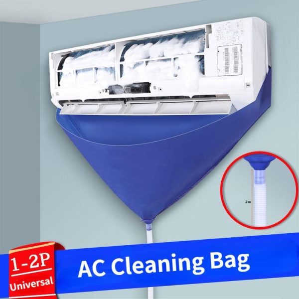 Storage |   Air Conditioner Cleaning Bag Waterproof Drain Bag For Washing Air Conditioner Large Wash Bag Ac Cleaning Kit Aircon Cleaner Tool Home & Kitchen Household Supplies