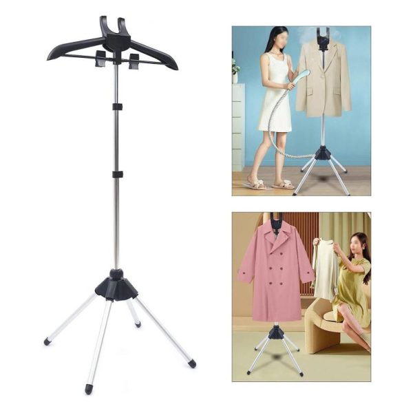 Storage |   Handheld Garment Steamer Clothes Rack Standing Fabric Steamer Coat Hanger Folding Garment Clothes Drying Rack,Handheld Hanging Home & Kitchen Household Supplies