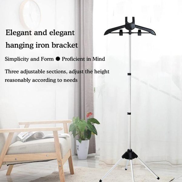 Storage |   Handheld Garment Steamer Clothes Rack Standing Fabric Steamer Coat Hanger Folding Garment Clothes Drying Rack,Handheld Hanging Home & Kitchen Household Supplies