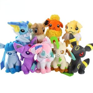 Stuffed Toys |   22cm  Plush Dolls Toy Kawaii Glaceon Leafeon Umbreon Espeon Jolteon Vaporeon Flareon Eevee Sylveon Kids Toys Gift Dolls & Accessories Dolls & Accessories