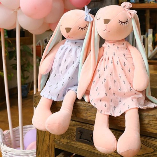 Stuffed Toys |   Beautiful Cartoon Rabbit Plush Toy Creative Cute Long-Eared Bunny Doll Dolls & Accessories Dolls & Accessories