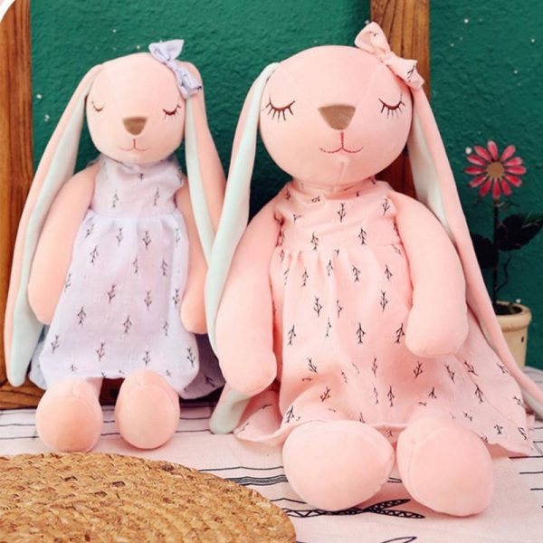 Stuffed Toys |   Beautiful Cartoon Rabbit Plush Toy Creative Cute Long-Eared Bunny Doll Dolls & Accessories Dolls & Accessories