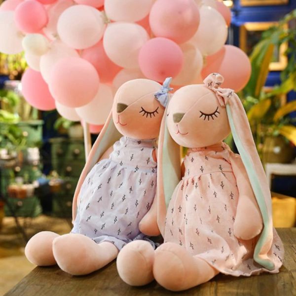 Stuffed Toys |   Beautiful Cartoon Rabbit Plush Toy Creative Cute Long-Eared Bunny Doll Dolls & Accessories Dolls & Accessories