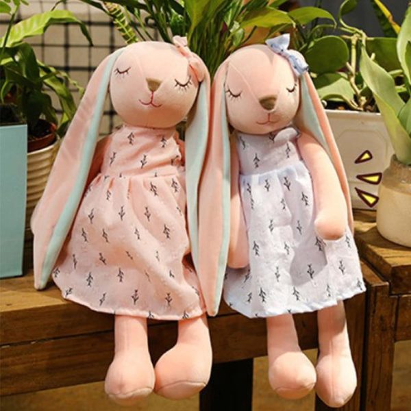 Stuffed Toys |   Beautiful Cartoon Rabbit Plush Toy Creative Cute Long-Eared Bunny Doll Dolls & Accessories Dolls & Accessories