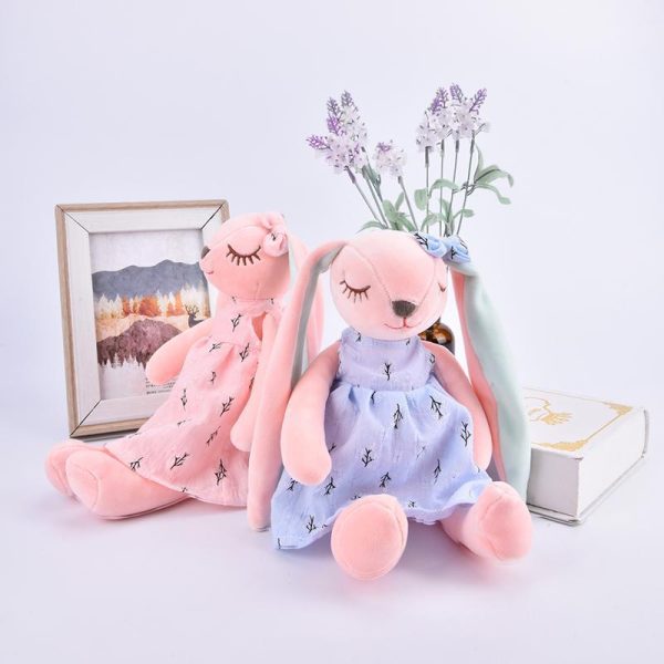 Stuffed Toys |   Beautiful Cartoon Rabbit Plush Toy Creative Cute Long-Eared Bunny Doll Dolls & Accessories Dolls & Accessories