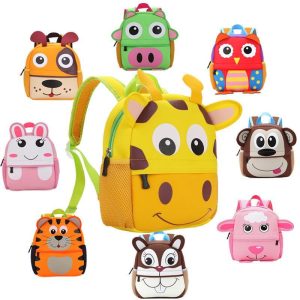 Stuffed Toys |   Soft Mini Schoolbag For Kindergarten Girls And Boys Cartoon Backpack Children School Bag Toys Bag Stuffed Toys Stuffed Toys