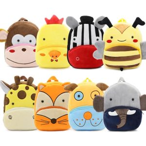 Stuffed Toys |   Stuffed Plush Kids Baby Toddler School Bags Backpack Kindergarten Schoolbag For Girls Boys 3D Cartoon Animal Backpack Dolls & Accessories Dolls & Accessories