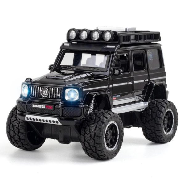 Toy Cars |   1/32 Scale Brabus G700 Diecast Car Model Toy, Pull Back Toy Vehicle With Sound And Light For Kids Toddler Boys Girls Gift Collection Toy Cars Toy Cars