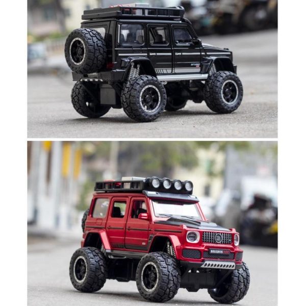 Toy Cars |   1/32 Scale Brabus G700 Diecast Car Model Toy, Pull Back Toy Vehicle With Sound And Light For Kids Toddler Boys Girls Gift Collection Toy Cars Toy Cars