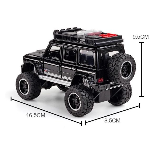 Toy Cars |   1/32 Scale Brabus G700 Diecast Car Model Toy, Pull Back Toy Vehicle With Sound And Light For Kids Toddler Boys Girls Gift Collection Toy Cars Toy Cars